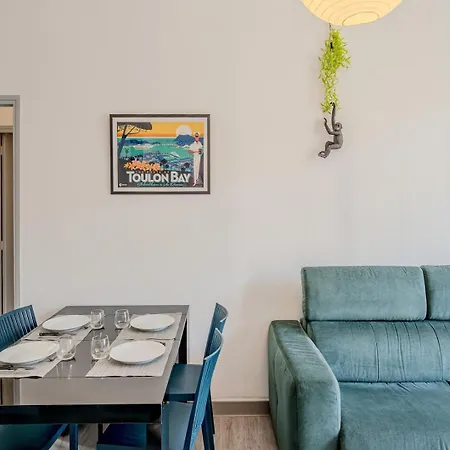 Le Mayol - T3 Clim & Balcon דירה *